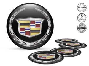 Cadillac Felgenaufkleber Autos Hochwertige Embleme